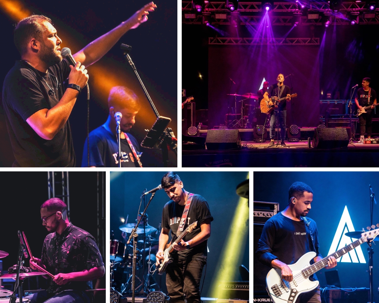 Banda Altitude abriu as apresentações musicais da festa do atum e do dourado em Itapemirim.